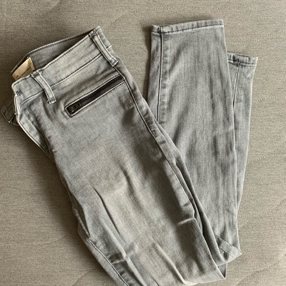 Gray GAP jeans